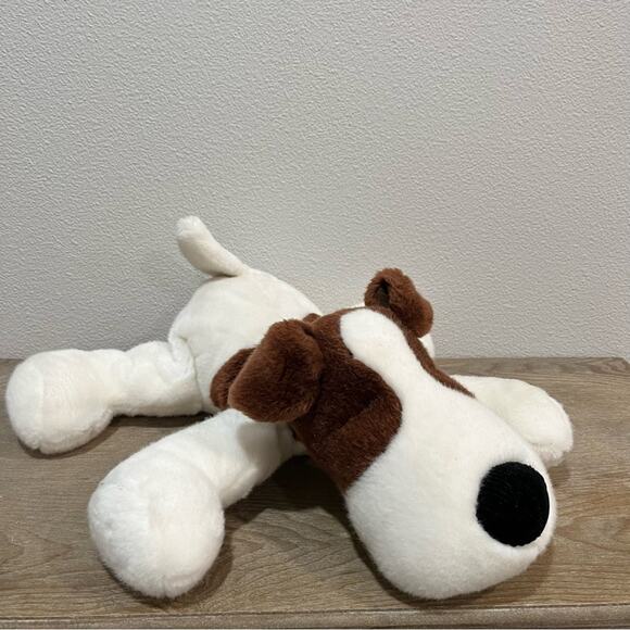 Russ Berrie Plush Hiccup the Beagle Dog - White and Brown 14” - Picture 2 of 10